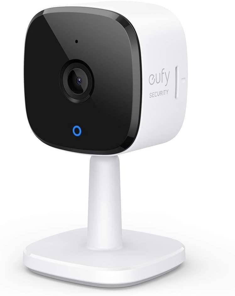 Eufy Security Ethernet Mini 1 Kameralı 360 Derece Dönen Gece Görüşlü İç Mekan Kablosuz Güvenlik Kamerası