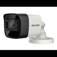Hikvision Analog Mini 1 Kameralı 360 Derece Dönen Gece Görüşlü Dış Mekan Kablolu Güvenlik Kamerası