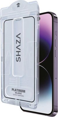 SHAZA Aırglass Privacy İki Yönlü Gizlilik Filtreli Uygulama Aparatlı Cam Ekran Koruyucu Iphone 14 Pro