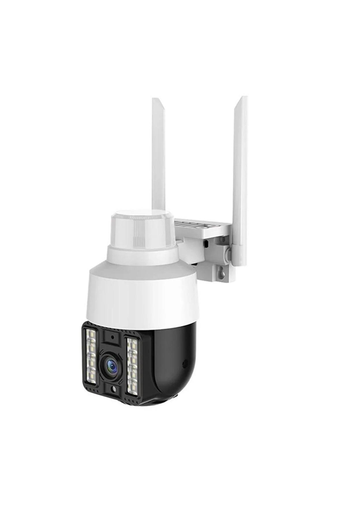 Non Ni BLM-32 Ethernet Mini 1 Kameralı 360 Derece Dönen Gece Görüşlü Dış Mekan Kablosuz Güvenlik Kamerası