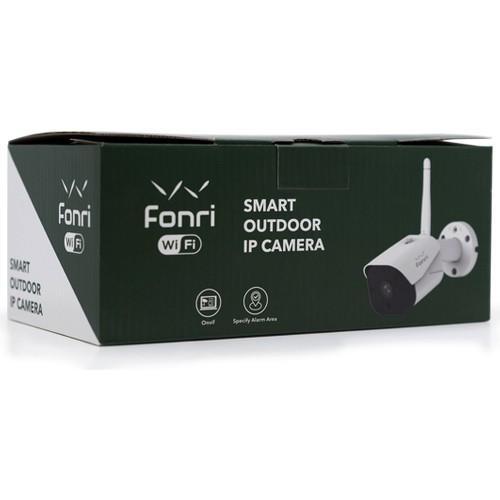 Fonri tv-6024h Ethernet 1 Kameralı 360 Derece Dönen Gece Görüşlü Dış Mekan Kablosuz Güvenlik Kamerası