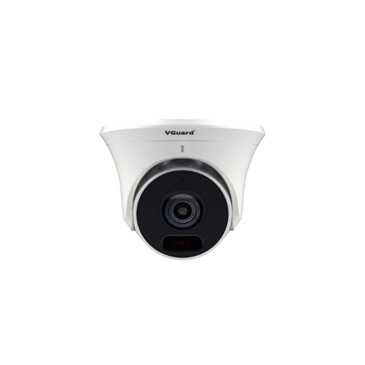 Vguard VG-436A-DFSW H.265 Ethernet Mini 1 Kameralı 360 Derece Dönen Gece Görüşlü Dış Mekan Kablolu Güvenlik Kamerası