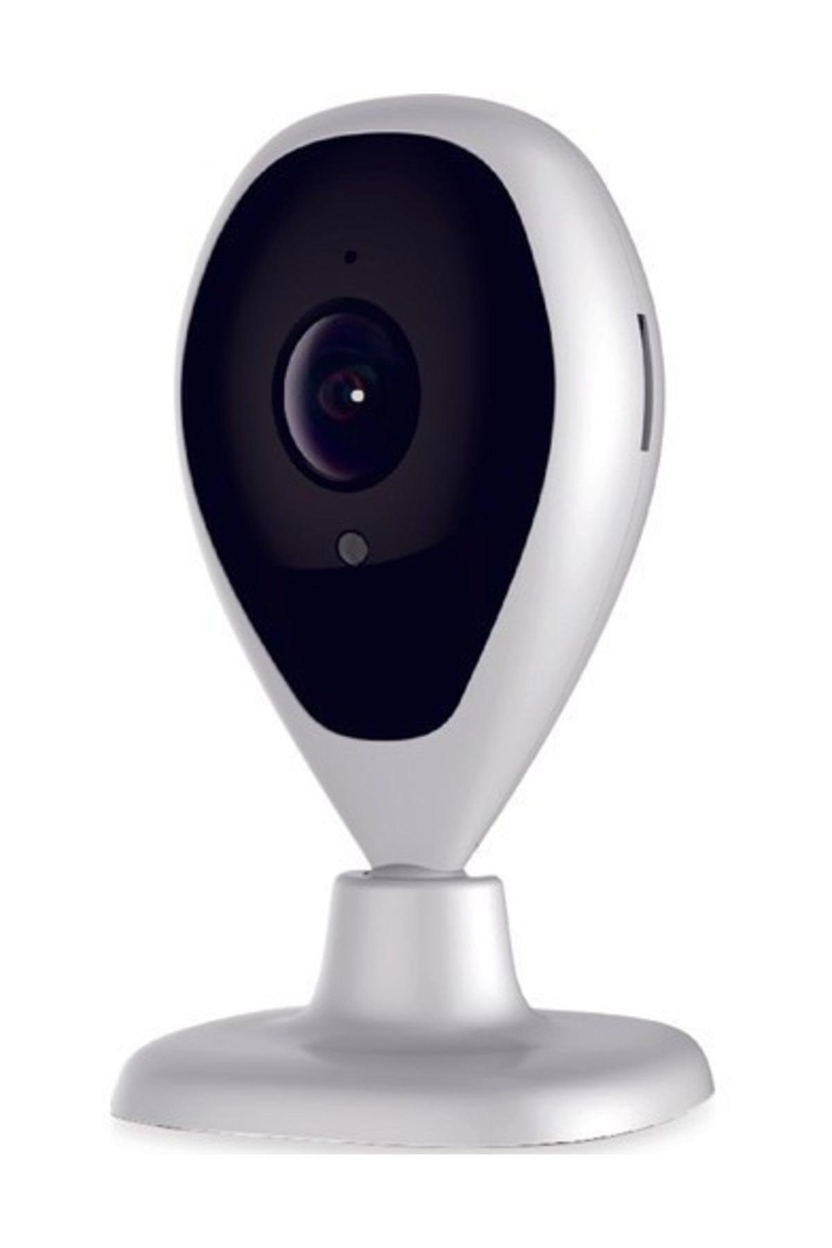 Evervox Evr-s4f Ethernet Mini 1 Kameralı 360 Derece Dönen Gece Görüşlü IP İç Mekan Kablosuz Güvenlik Kamerası