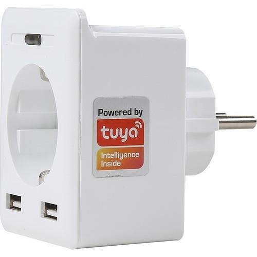 S-Link Swapp Tekli Soket 2'li USB Kablosuz Tekli Akım Korumalı Priz
