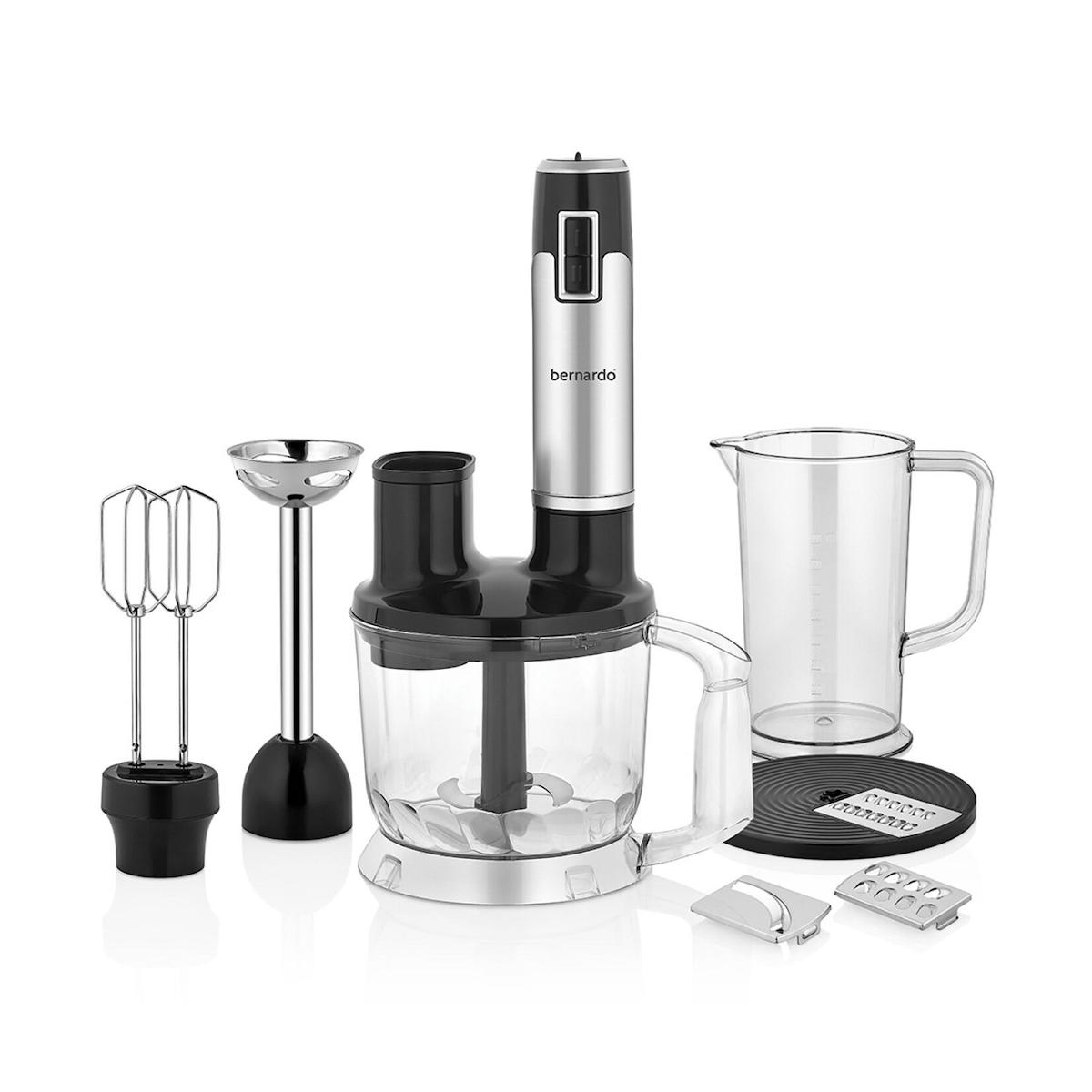 Bernardo Brnd-005 3178 800 ml Çift Bıçaklı Blender Seti Siyah