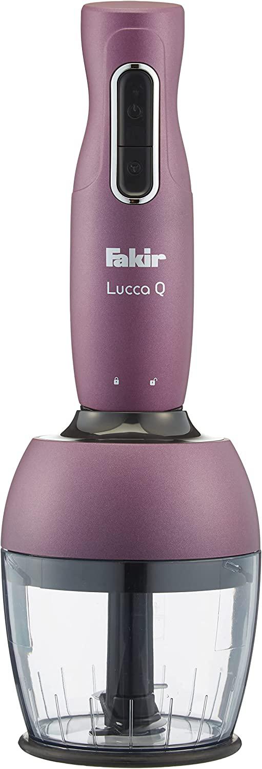 Fakir Lucca Q Çift Bıçaklı Blender Seti Rose-Siyah