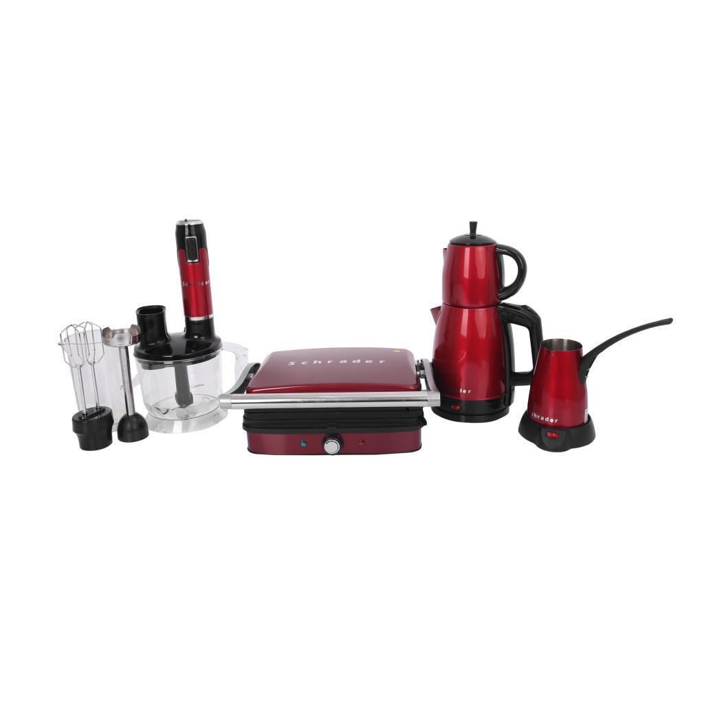 Schrader Sch-1543 Blender Seti Kırmızı