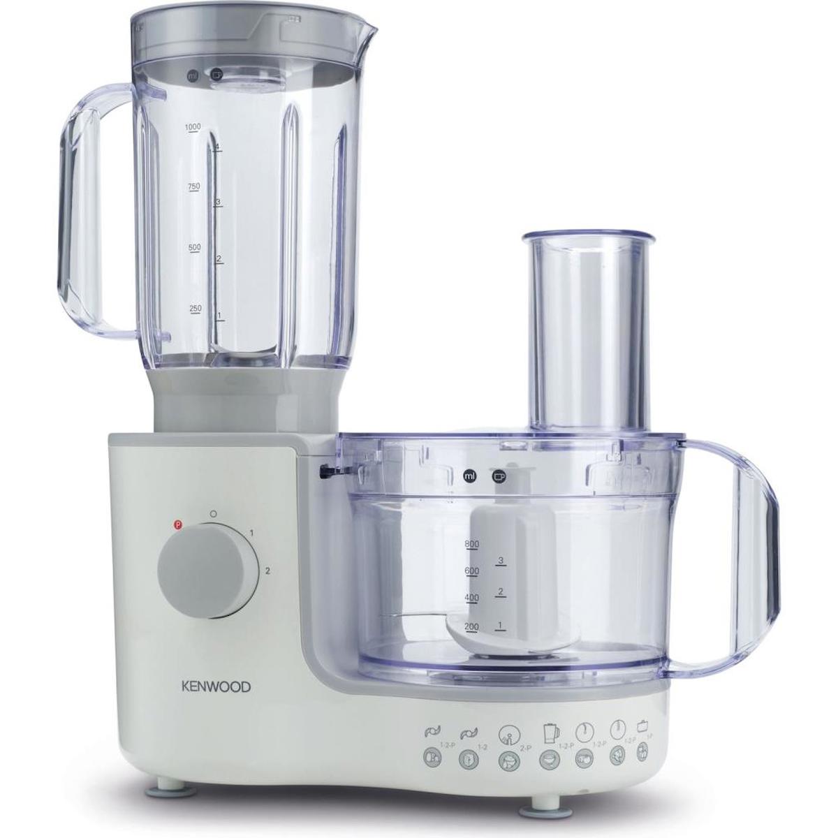 Kenwood Fp190 1.2 lt Çift Bıçaklı Blender Seti Beyaz