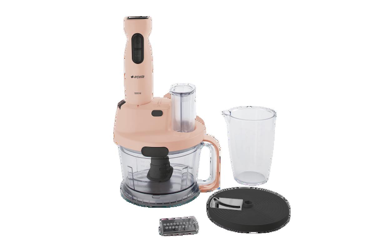 Arçelik 3910 P Turbolu Çift Bıçaklı Blender Seti Pembe