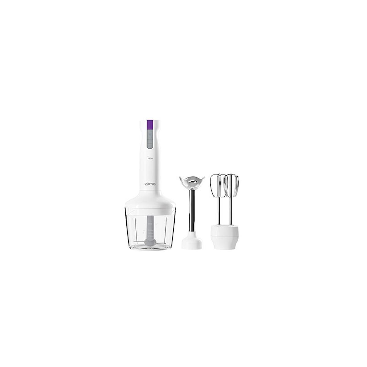 Altus Al736 B 900 ml Çift Bıçaklı Blender Seti Beyaz