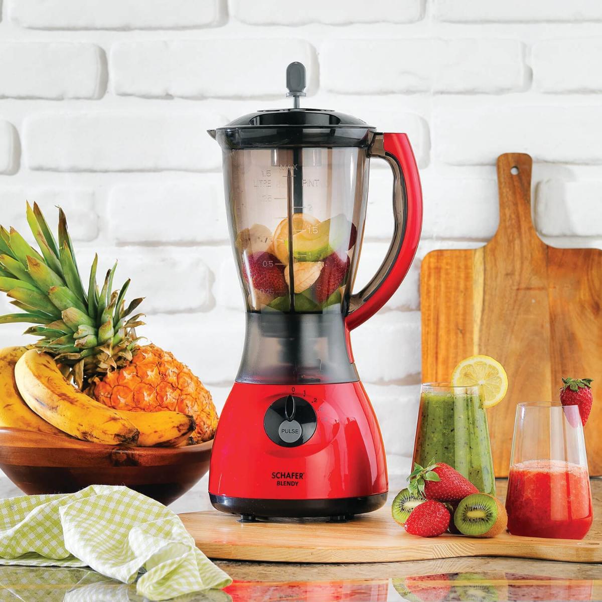 Schafer 1S056-25023-Gul01 1.5 lt Turbolu Çift Bıçaklı Sürahili Blender Rose Gold