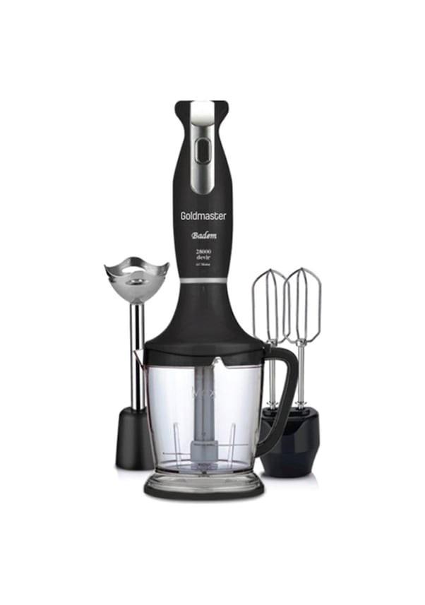 Goldmaster Badem 1.5 lt Turbolu 4 Bıçaklı Blender Seti Kırmızı