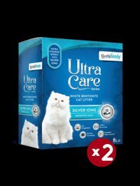 Benty Sandy Kokusuz Topaklanan İnce Taneli Bentonit Kedi Kumu 2 x 8 lt