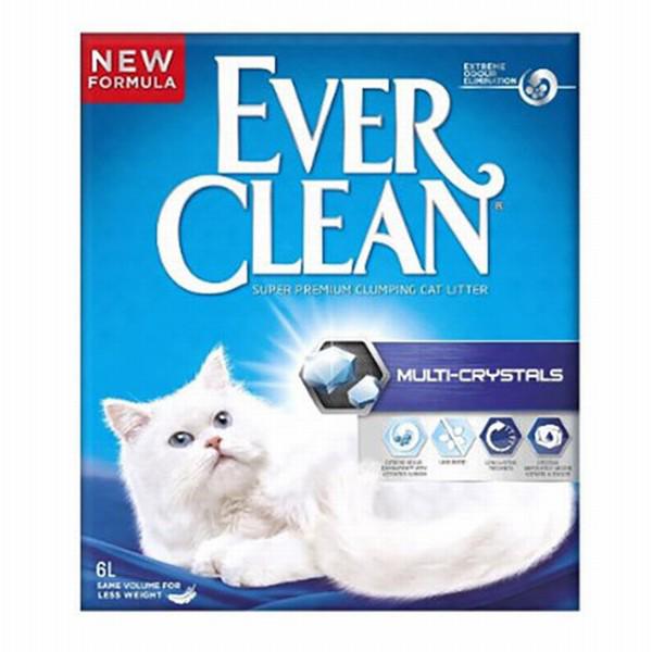 Ever Clean Kokusuz Topaklanan Kalın Taneli Kristal Kedi Kumu 2 x 6 lt