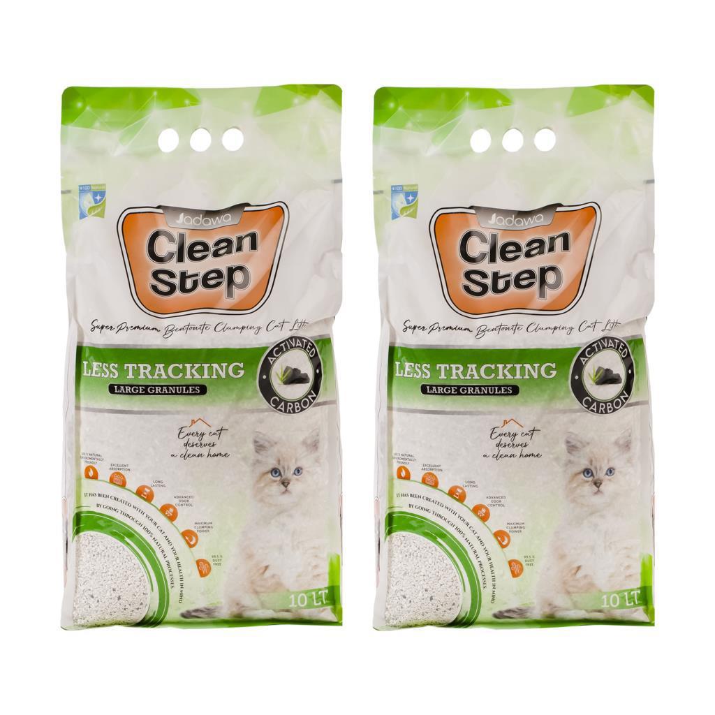 Jadawa Kokusuz Topaklanan Kalın Taneli Bentonit Kedi Kumu 2 x 10 lt