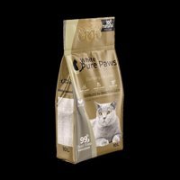 White Pure Paws Kokusuz Topaklanan İnce Taneli Bentonit Kedi Kumu 10 lt