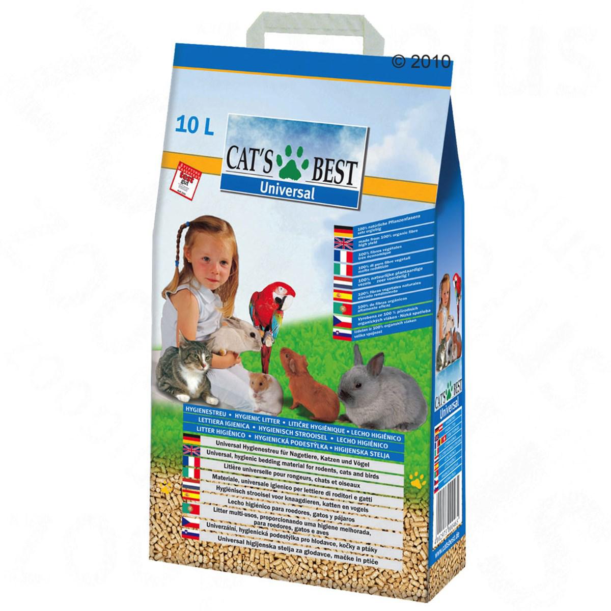 Cat's Best Kalın Taneli Kedi Kumu 10 lt