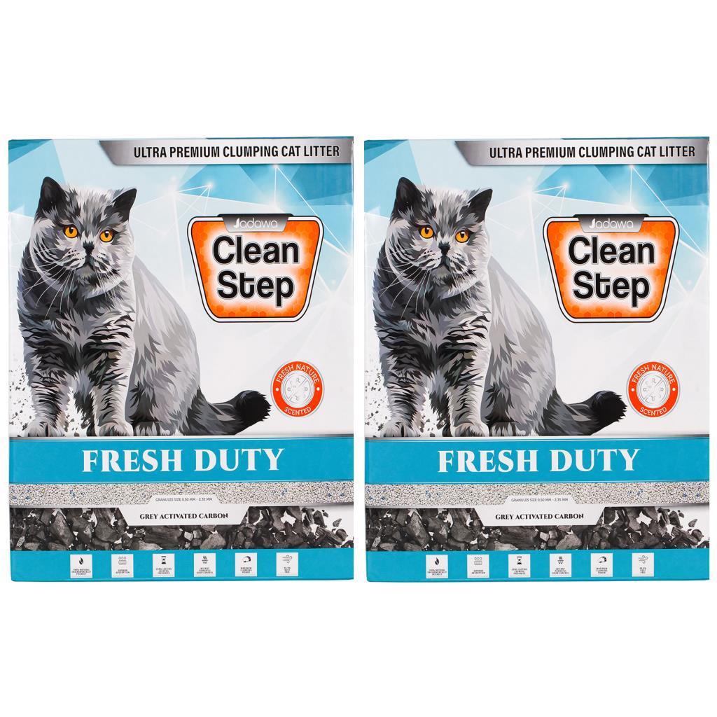 Jadawa Bahar Kokulu Topaklanan İnce Taneli Bentonit Kedi Kumu 2 x 10 lt