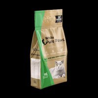 White Pure Paws Aloe Vera Kokulu Topaklanan İnce Taneli Bentonit Kedi Kumu 5 lt