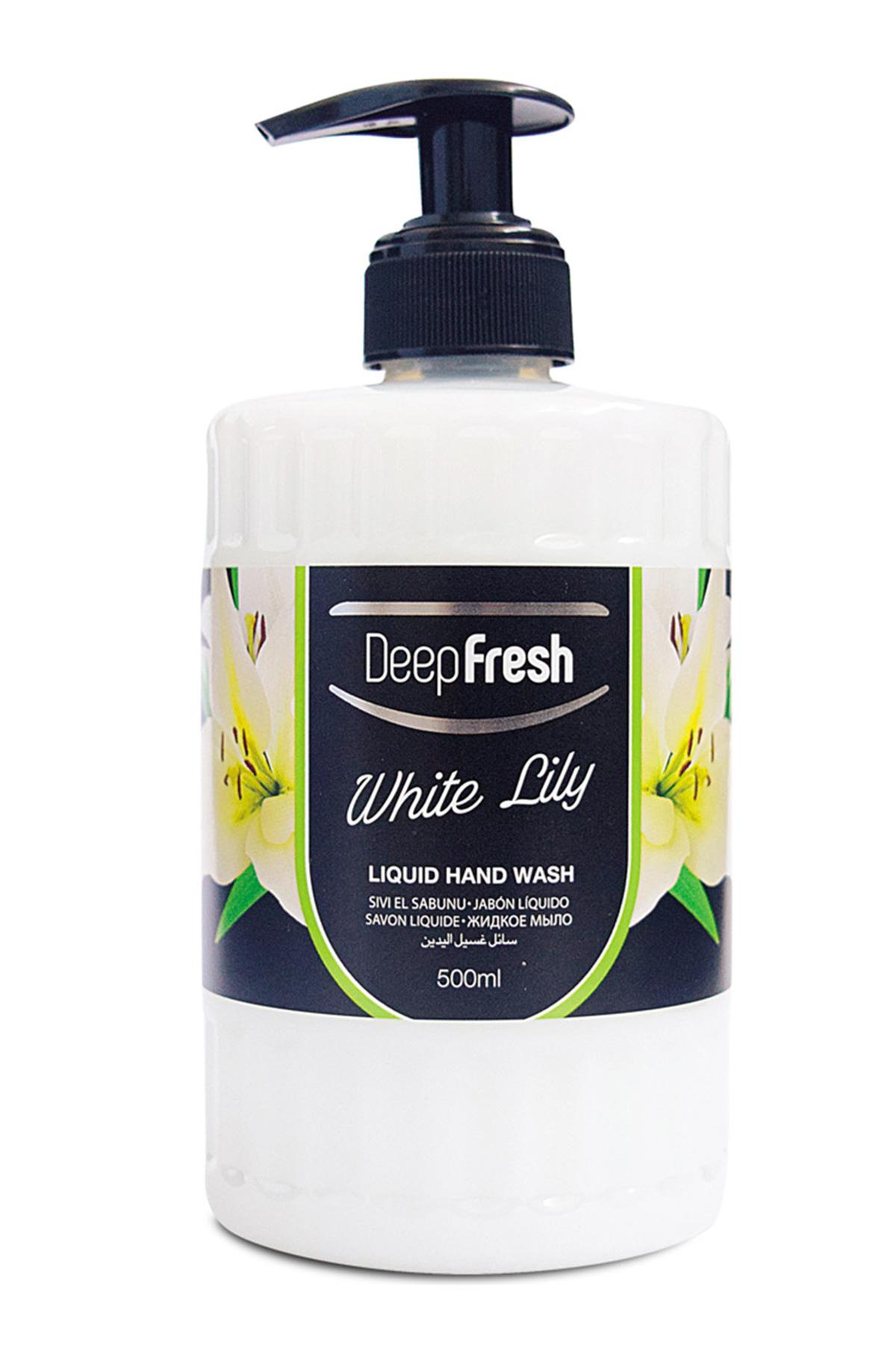 Deep Fresh Beyaz Zambak Nemlendiricili Sıvı Sabun 500 ml Tekli