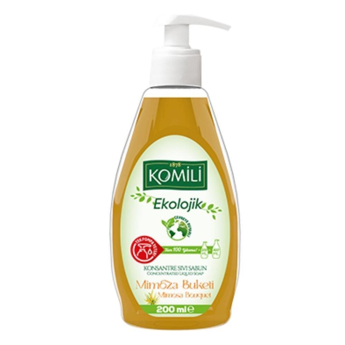 Komili Nemlendiricili Sıvı Sabun 200 ml Tekli