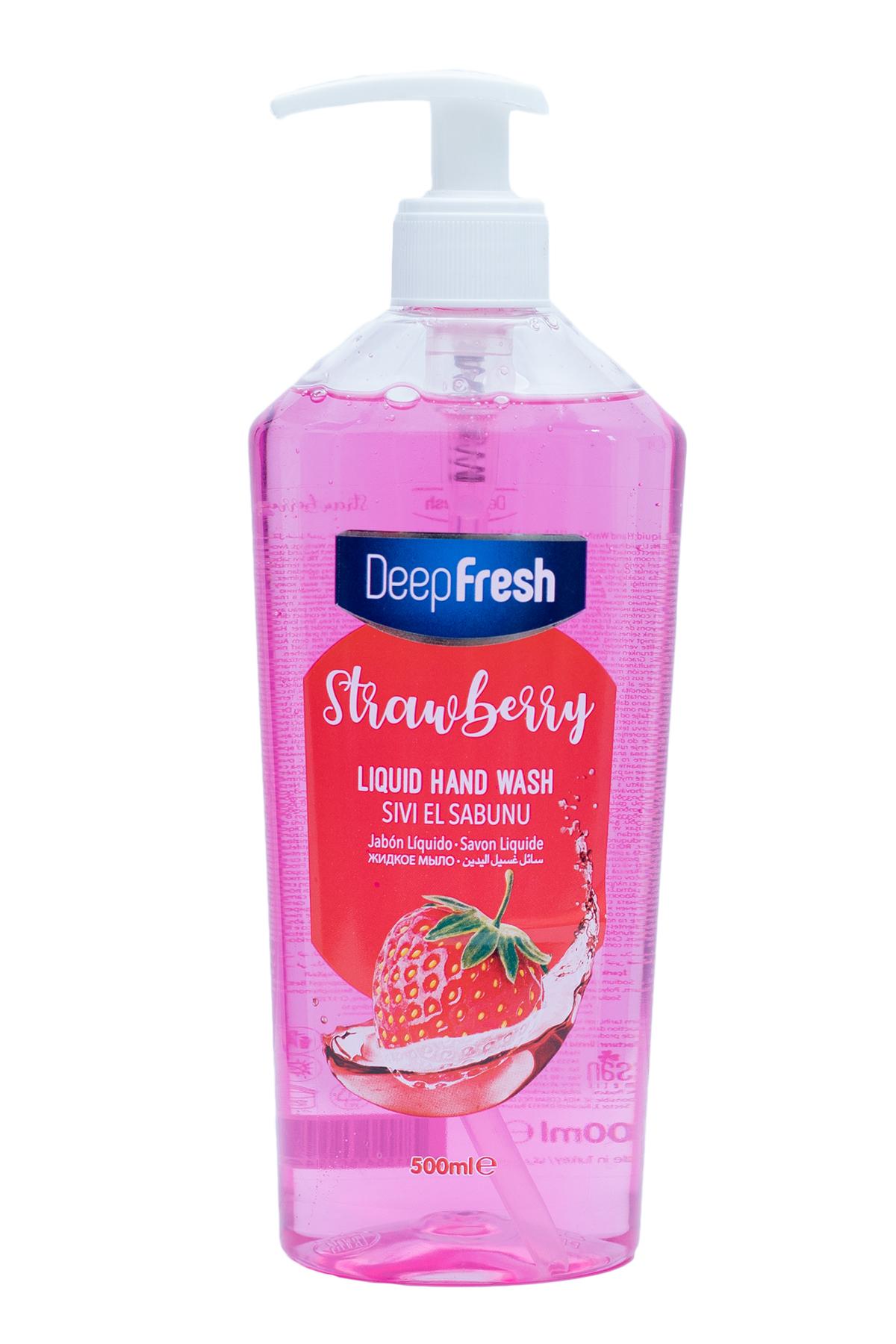 Deep Fresh Çilekli Nemlendiricili Sıvı Sabun 500 ml Tekli