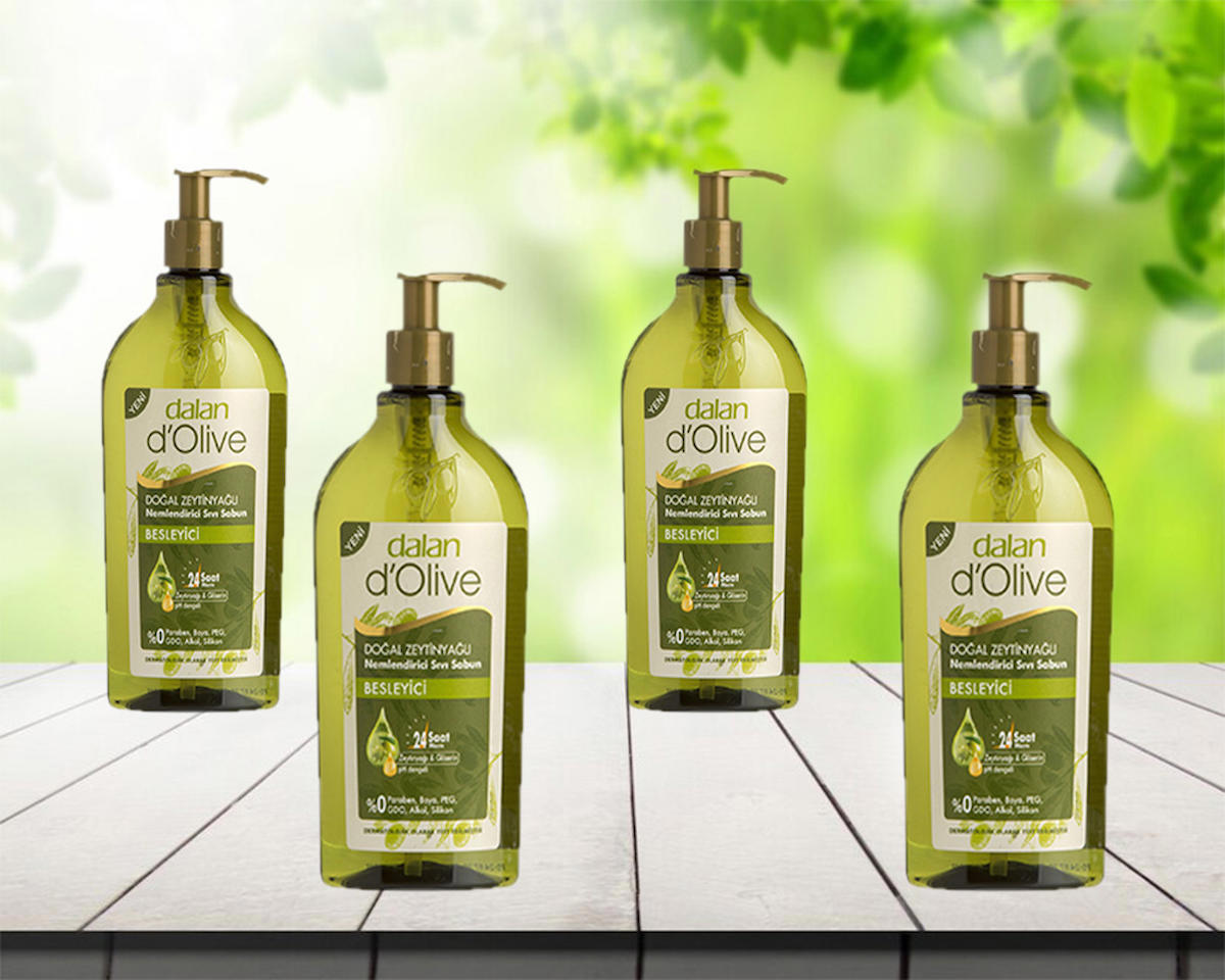 Dalan D'olive Zeytinyağlı Sıvı Sabun 4 x 400 ml 4'lü