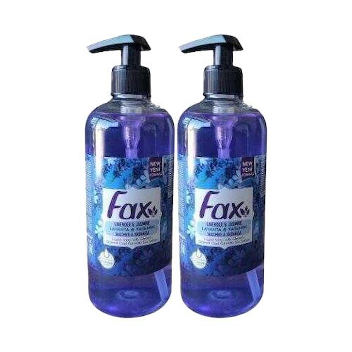 Fax Lavanta - Yasemin Nemlendiricili Sıvı Sabun 2 x 500 ml 2'li