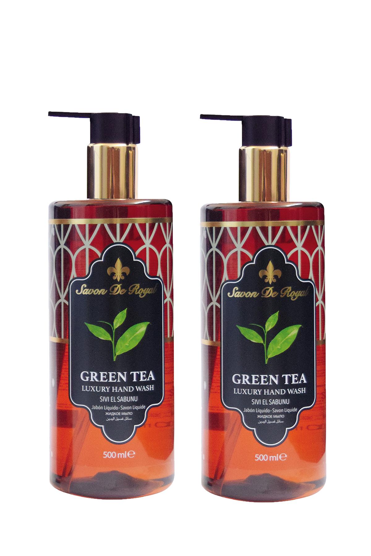 Savon De Royal Yeşil Çay Nemlendiricili Sıvı Sabun 500 ml 2'li