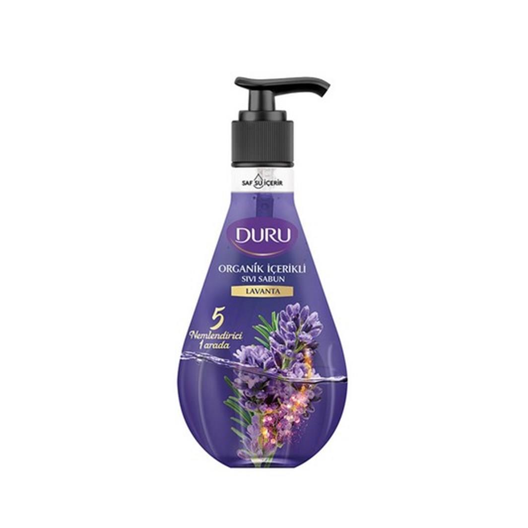Duru Lavanta Nemlendiricili Organik Sıvı Sabun 500 ml Tekli