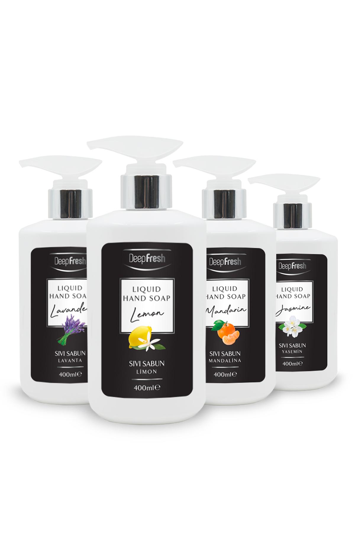 Deep Fresh Nemlendiricili Sıvı Sabun 400 ml 4'lü