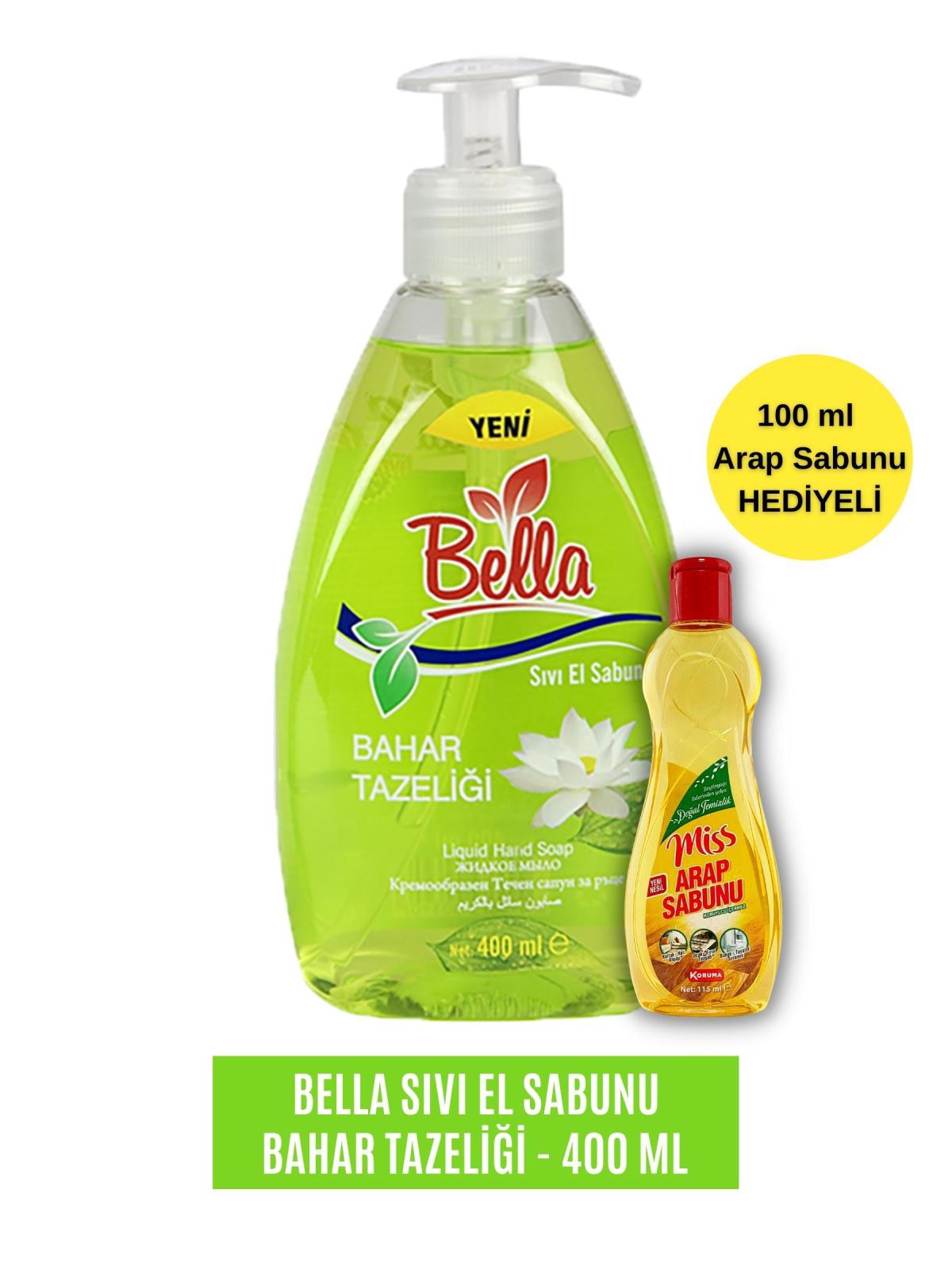 Bella Bahar Tazeliği Nemlendiricili Sıvı Sabun 400 ml Tekli