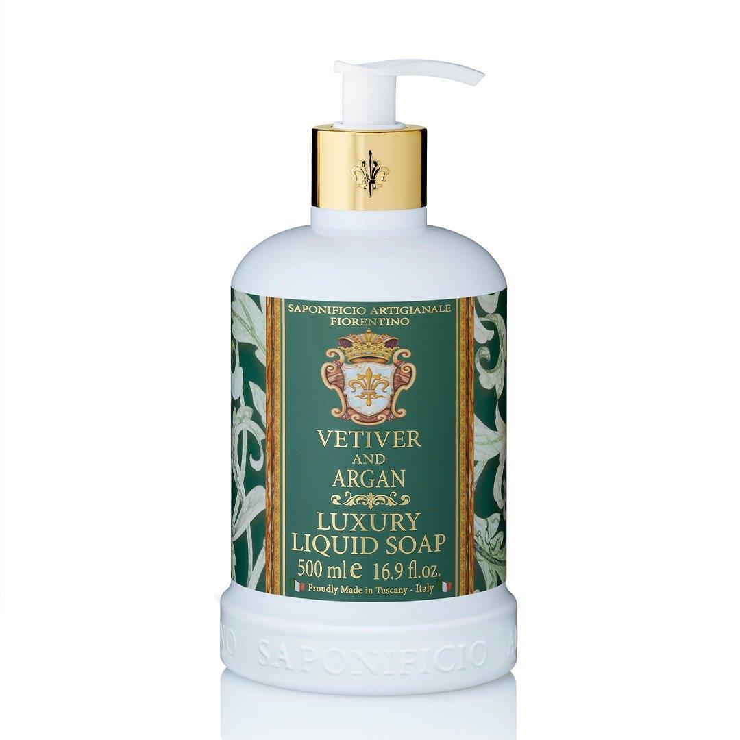 Saponificio Artigianale Fiorentino Vetiver And Argan Sıvı Sabun 500 ml Tekli