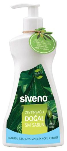 Siveno Zeytinyağlı Sıvı Sabun 300 ml Tekli