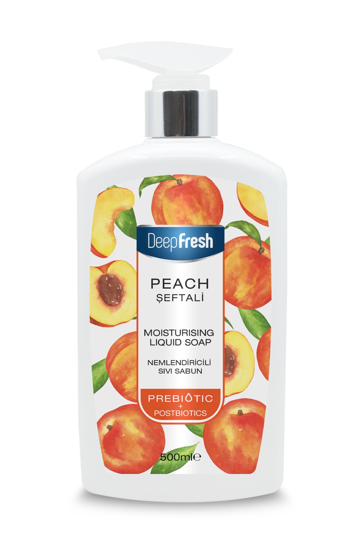 Deep Fresh Şeftali Nemlendiricili Sıvı Sabun 500 ml Tekli
