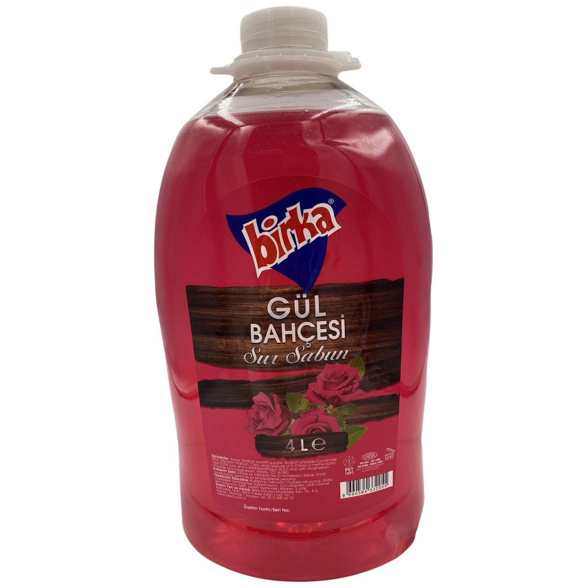 Birka Gül Sıvı Sabun 4 lt Tekli