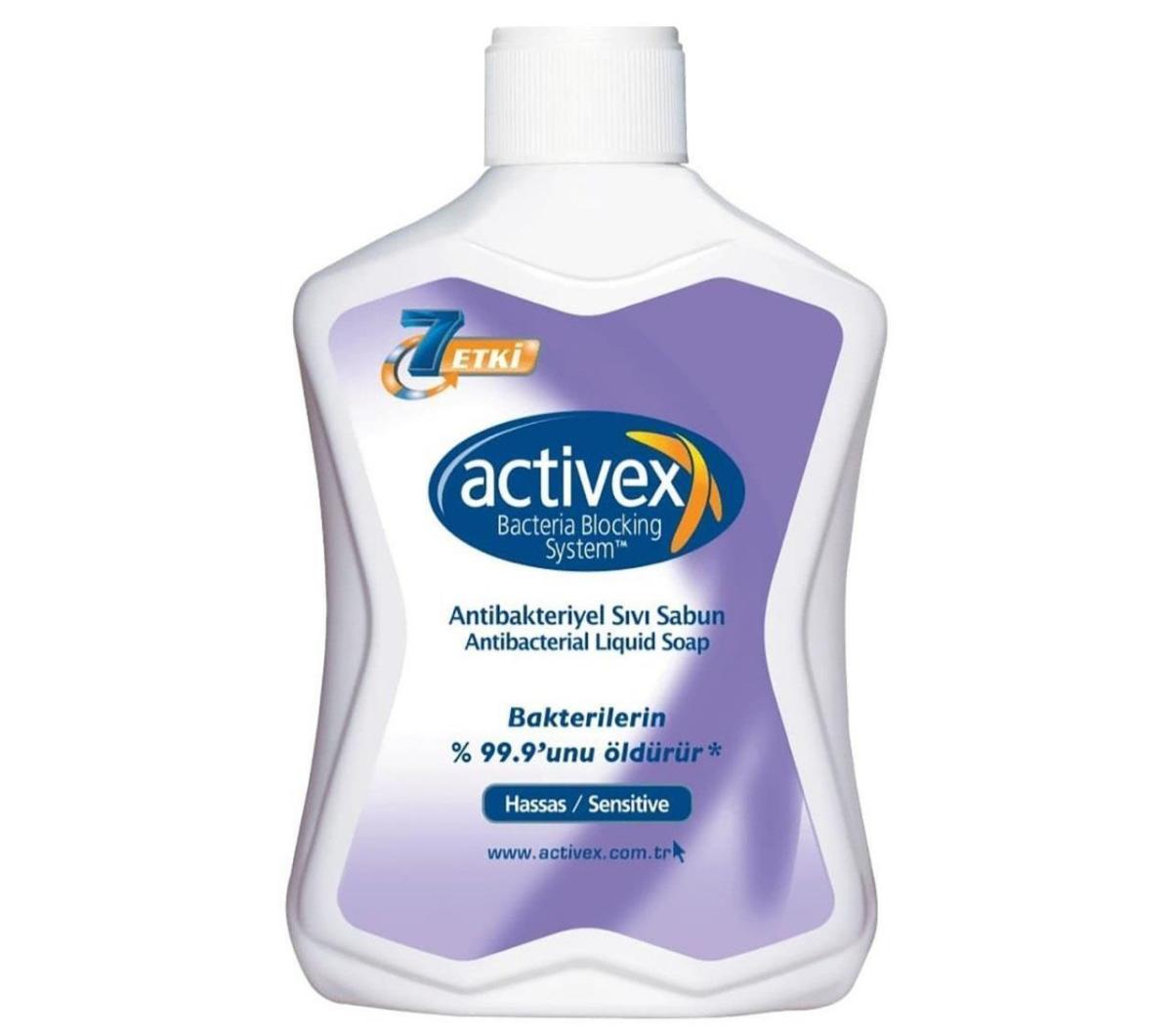 Activex Antibakteriyel Sıvı Sabun 300 ml Tekli