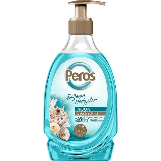 Peros Aqua Deniz Esintisi Nemlendiricili Sıvı Sabun 400 gr Tekli
