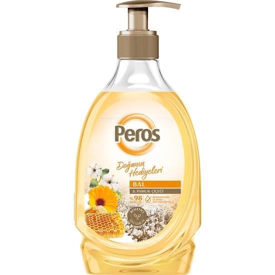 Peros Bal Pamuk Çiçeği Nemlendiricili Sıvı Sabun 400 gr Tekli