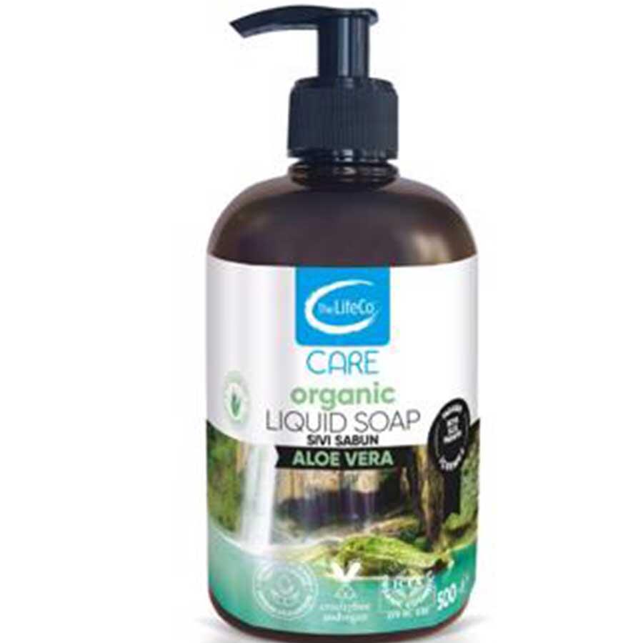 The LifeCo Aloe Vera Organik Sıvı Sabun 500 ml Tekli