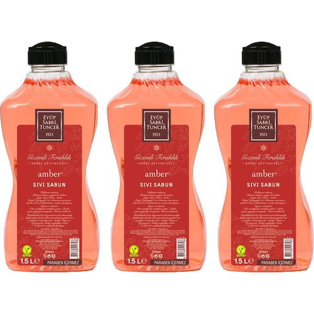 Eyüp Sabri Tuncer Nemlendiricili Sıvı Sabun 3 x 1.5 lt 3'lü