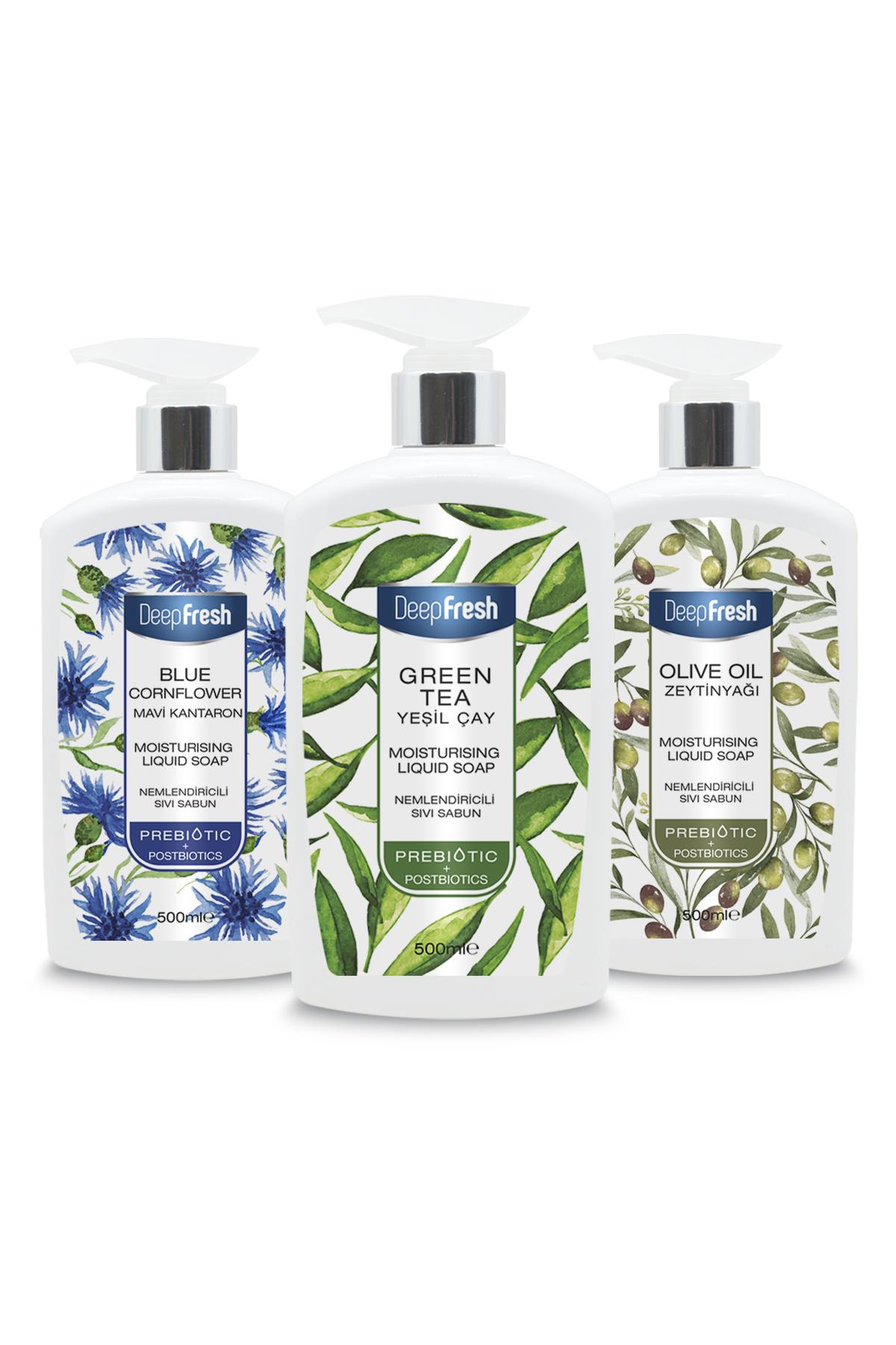 Deep Fresh Nemlendiricili Sıvı Sabun 500 ml 3'lü