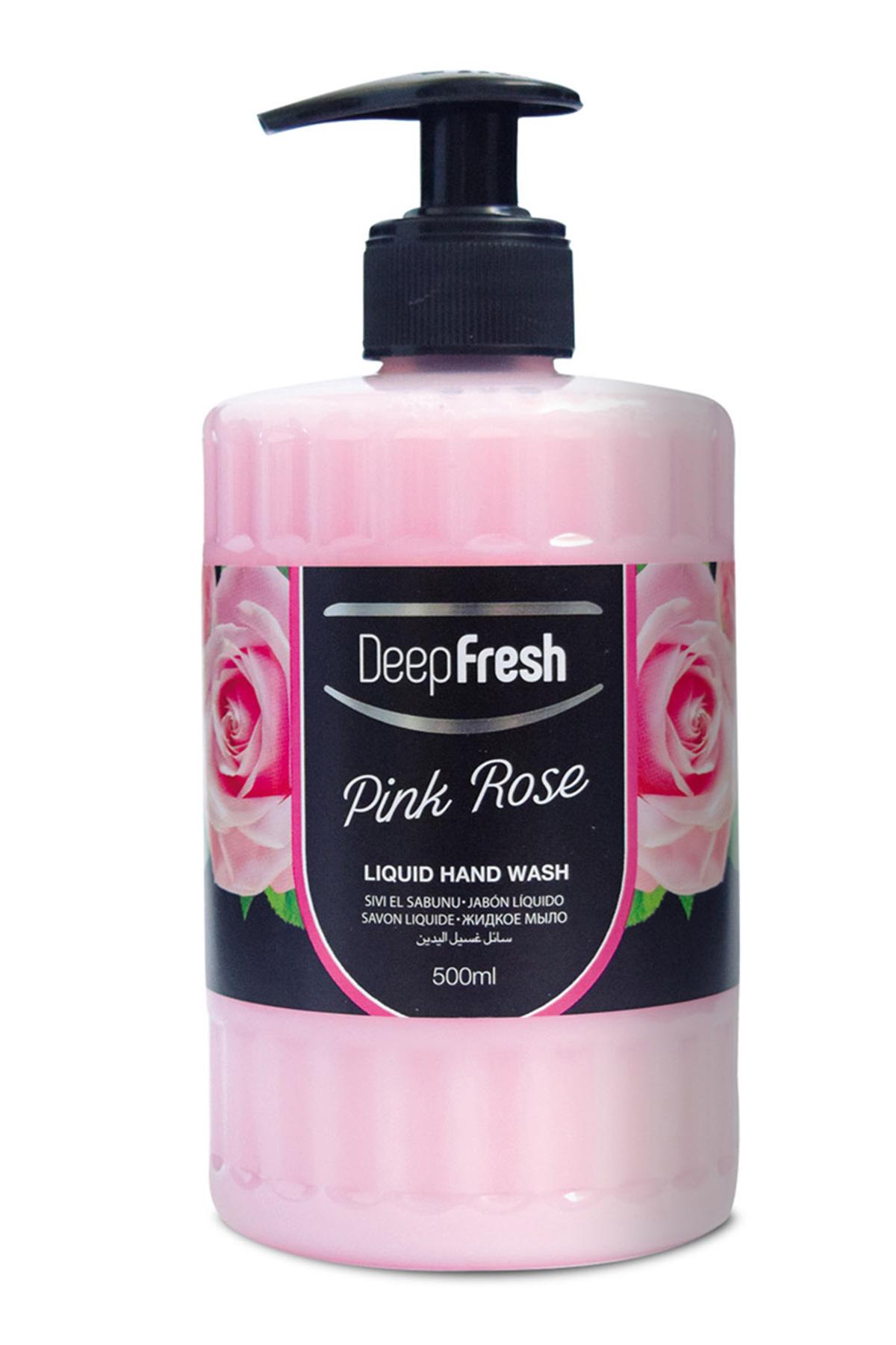Deep Fresh Gül Nemlendiricili Sıvı Sabun 500 ml Tekli