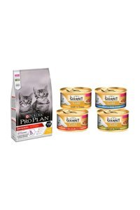 Pro Plan Original Karışık Yavru Yaş Kedi Maması 4x1.5 kg
