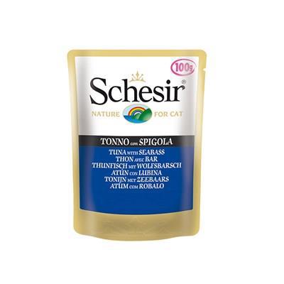 Schesir Nature Balıklı Yetişkin Yaş Kedi Maması 6x100 gr