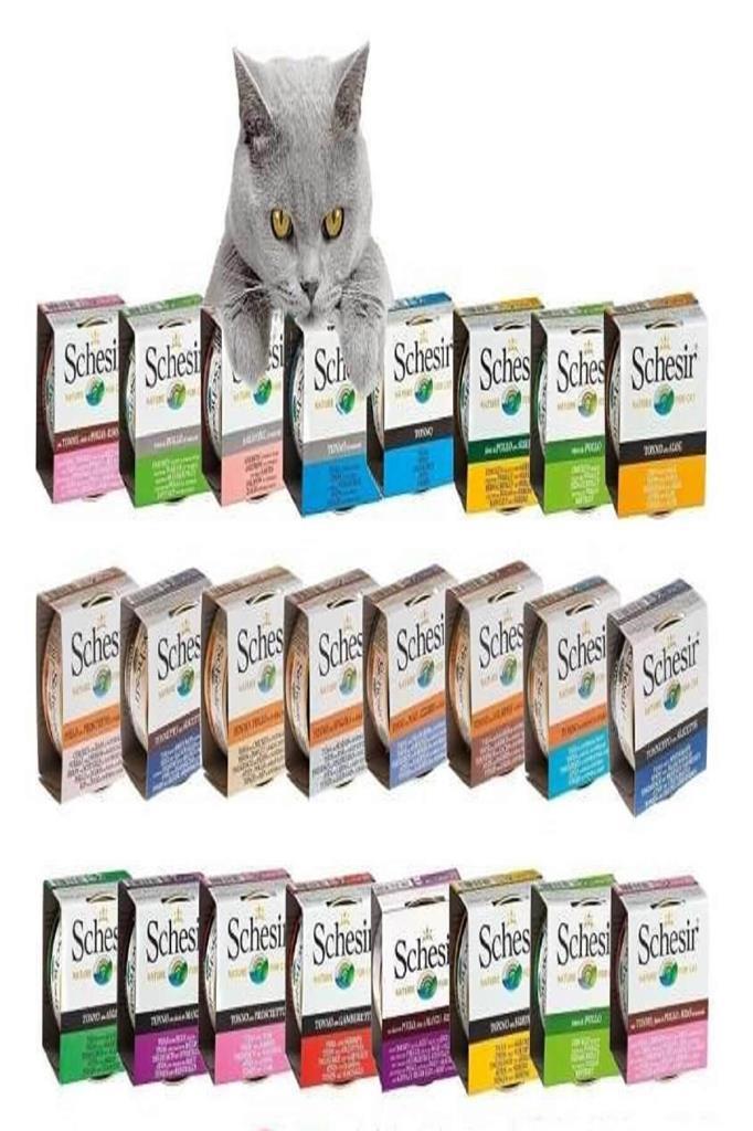 Schesir Nature Karışık Yetişkin Yaş Kedi Maması 24x40 gr