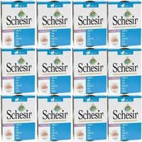 Schesir In Cooking Water Karışık Yetişkin Yaş Kedi Maması 12x85 gr