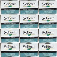 Schesir Nature Ton Balıklı ve Sarı Kuyruk Balığı Jöleli Yetişkin Yaş Kedi Maması 12x85 gr