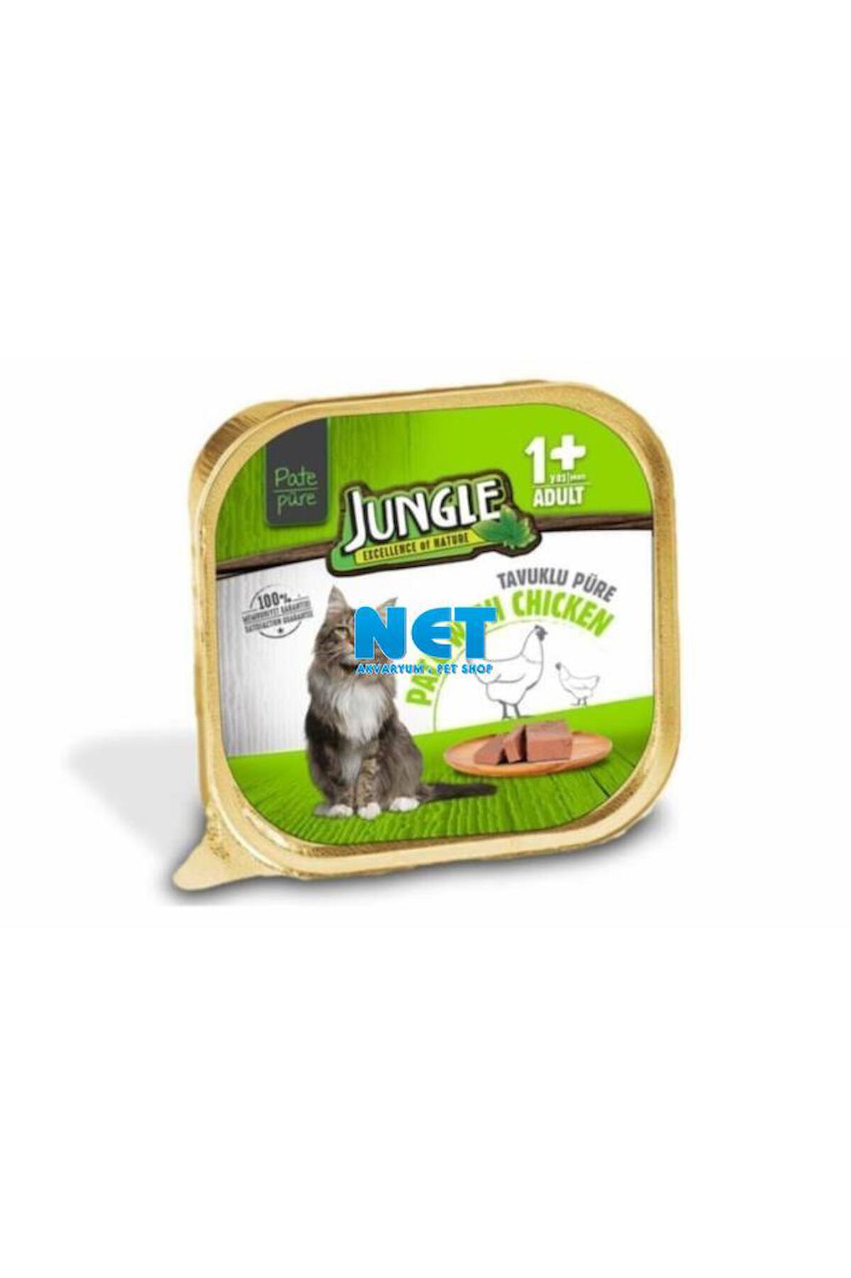 Jungle Excellence Of Nature Tavuklu Ezme Yetişkin Yaş Kedi Maması 100 gr