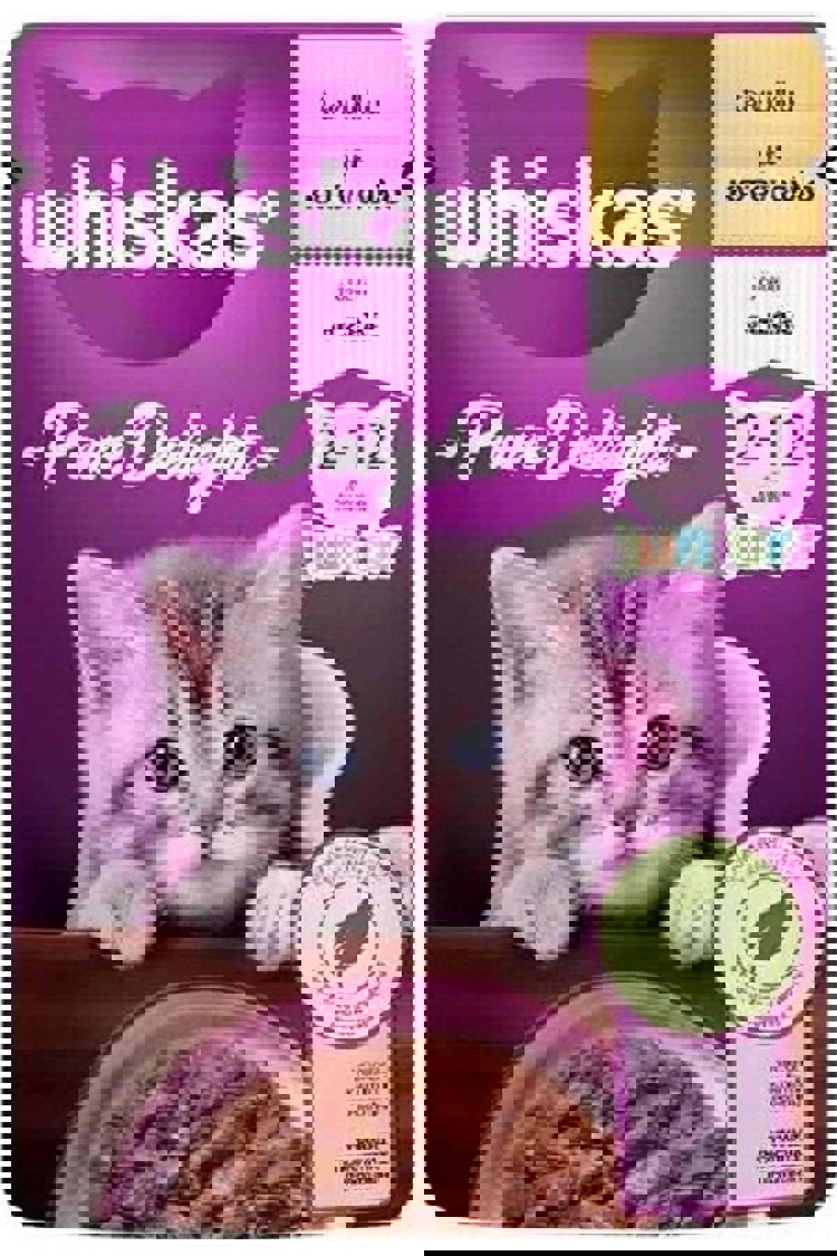 Whiskas Pure Delight Kümes Hayvanlı Yavru Yaş Kedi Maması 85 gr